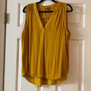 Vince Camuto yellow tank